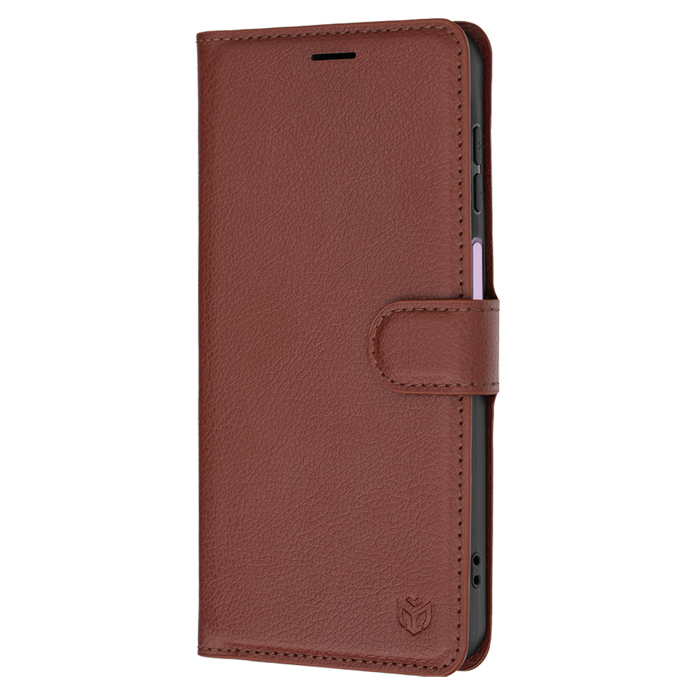 Futrola za Samsung Galaxy A27 5G, Techsuit, Leather Folio, Braon