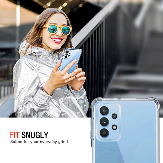 Futrola za Samsung Galaxy A32 A325, Techsuit, Shockproof Clear, Providna