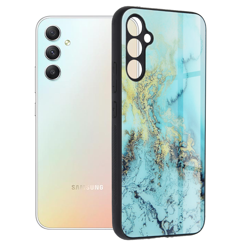 Futrola za Samsung Galaxy A34 A346, Techsuit, Glaze, Plava