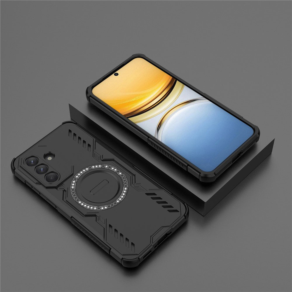Futrola MagSafe za Samsung Galaxy A37 5G, Techsuit, ArmorMag, Crna