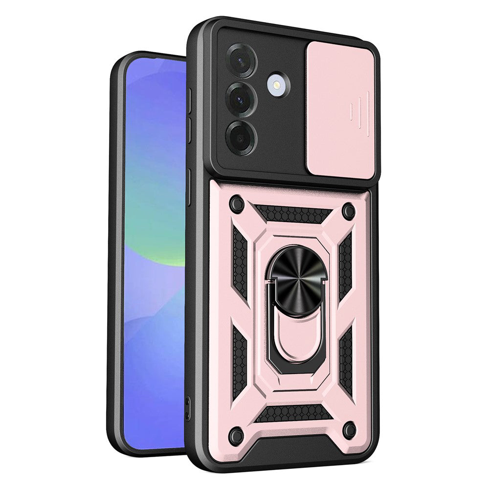 Futrola za Samsung Galaxy A37 5G, Techsuit, CamShield, Zlatno Roze