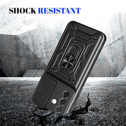 Futrola za Samsung Galaxy A37 5G, Techsuit, CamShield, Zlatno Roze