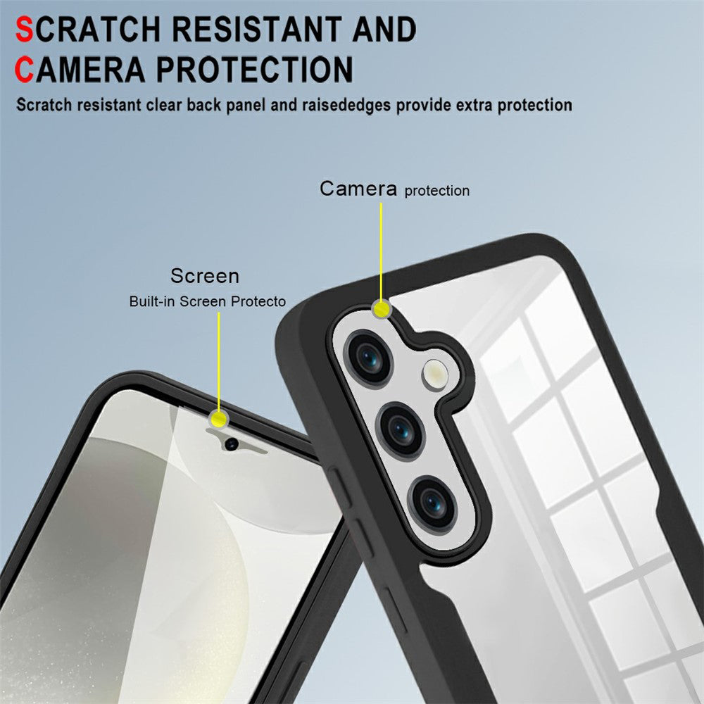 Futrola za Samsung Galaxy A37 5G, Techsuit, ColorVerse 360, Crna
