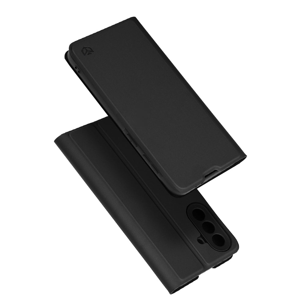 Futrola za Samsung Galaxy A37 5G, Techsuit, Magskin Book, Crna
