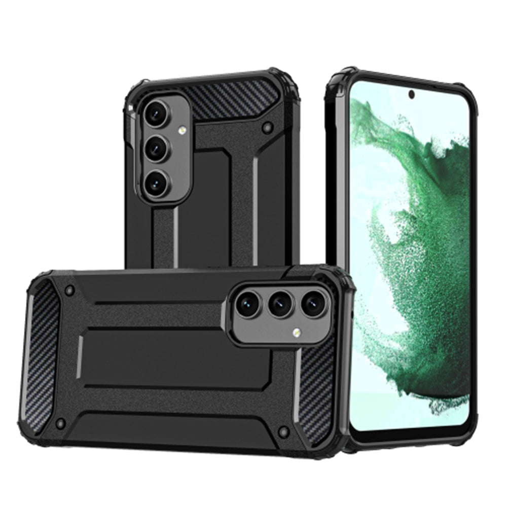 Futrola za Samsung Galaxy A54 A546, Techsuit, Hybrid Armor, Crna
