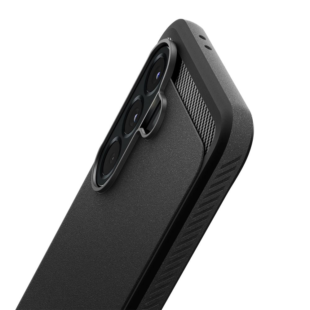 Futrola za Samsung Galaxy A56 A566, Spigen, Rugged Armor, Crna ACS09225