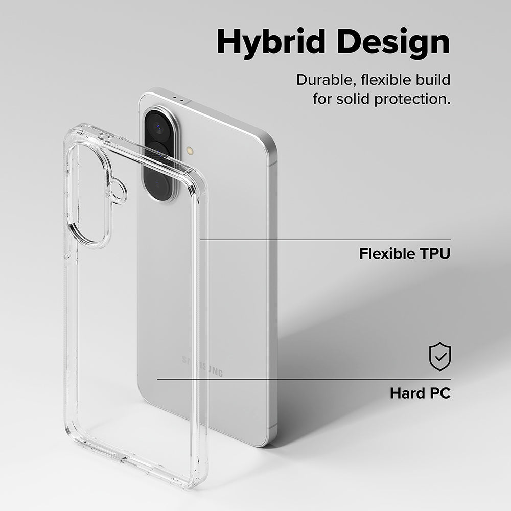 Futrola za Samsung Galaxy A57 5G, Ringke, Fusion, Transparentna