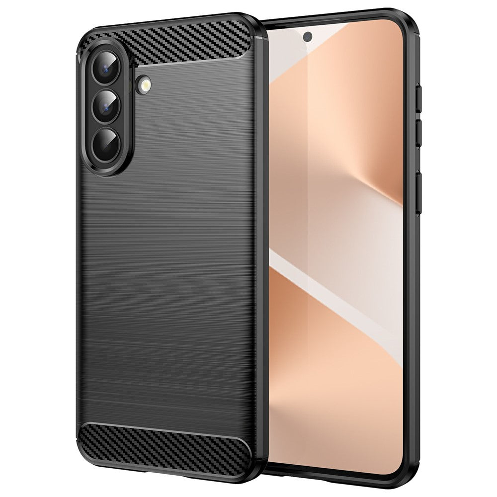 Futrola za Samsung Galaxy A57 5G, Techsuit, Karbon, Crna