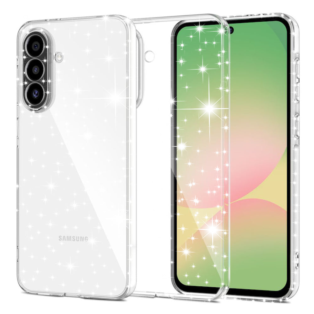 Futrola za Samsung Galaxy A57 5G, Techsuit, SparkleSkin, Providna