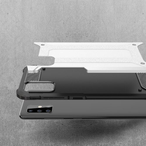 Futrola za Samsung Galaxy A71 A715, Techsuit, Hybrid Armor, Crna
