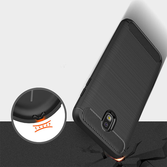 Futrola za Samsung Galaxy J5 (2017) J530, Techsuit, Karbon, Crna