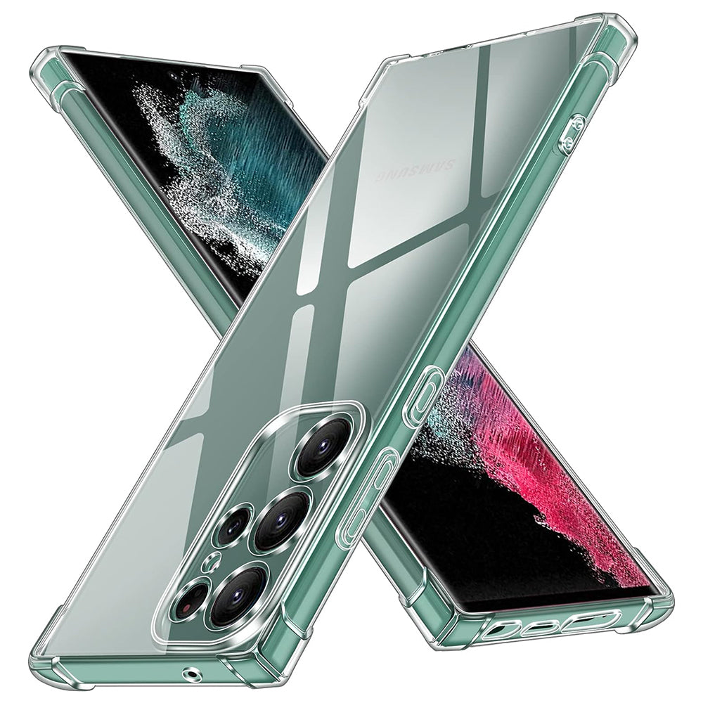 Futrola za Samsung Galaxy S22 Ultra 5G S908, Techsuit, Otporna na udarce, Providna
