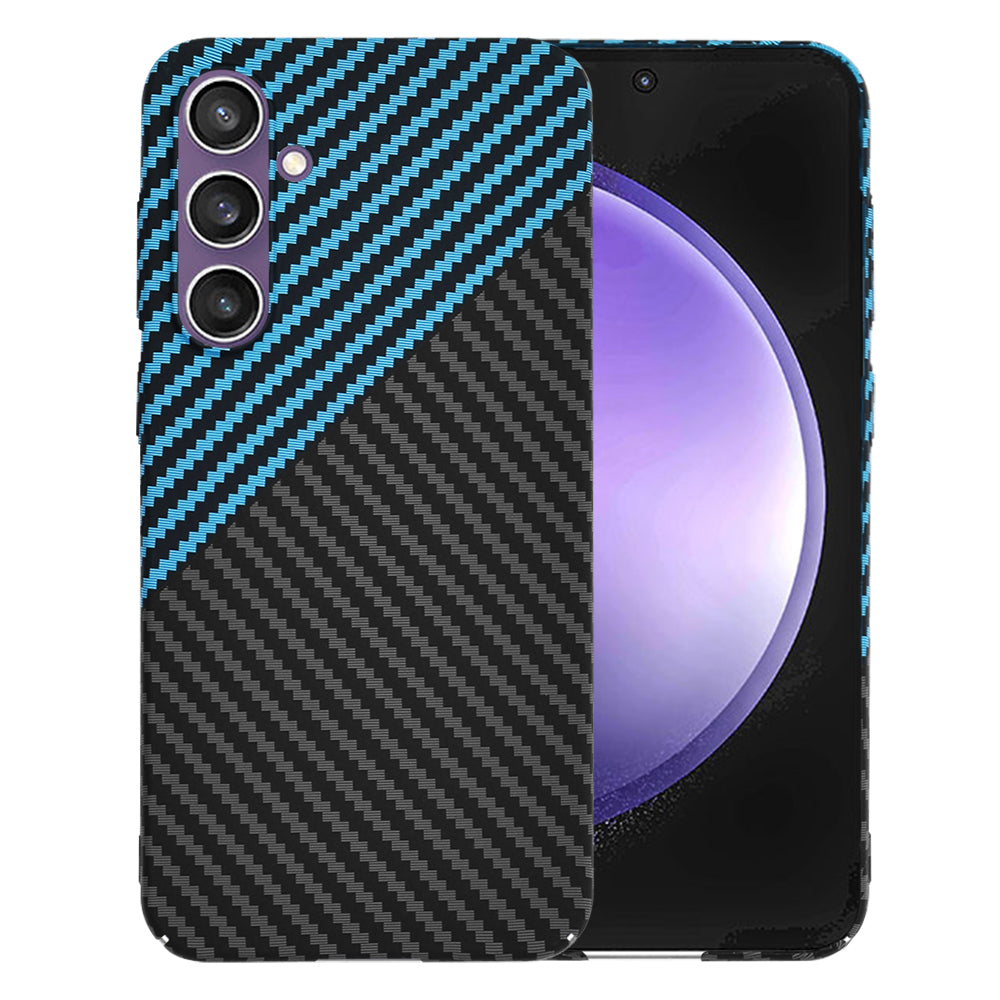 Futrola za Samsung Galaxy S23 FE S711, Techsuit, Carbonite FiberShell, Crno Plava