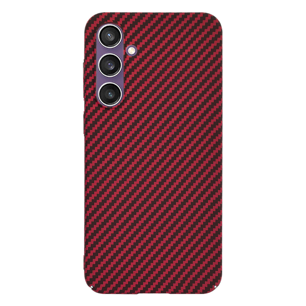 Futrola za Samsung Galaxy S23 FE S711, Techsuit, Carbonite FiberShell, Crvena