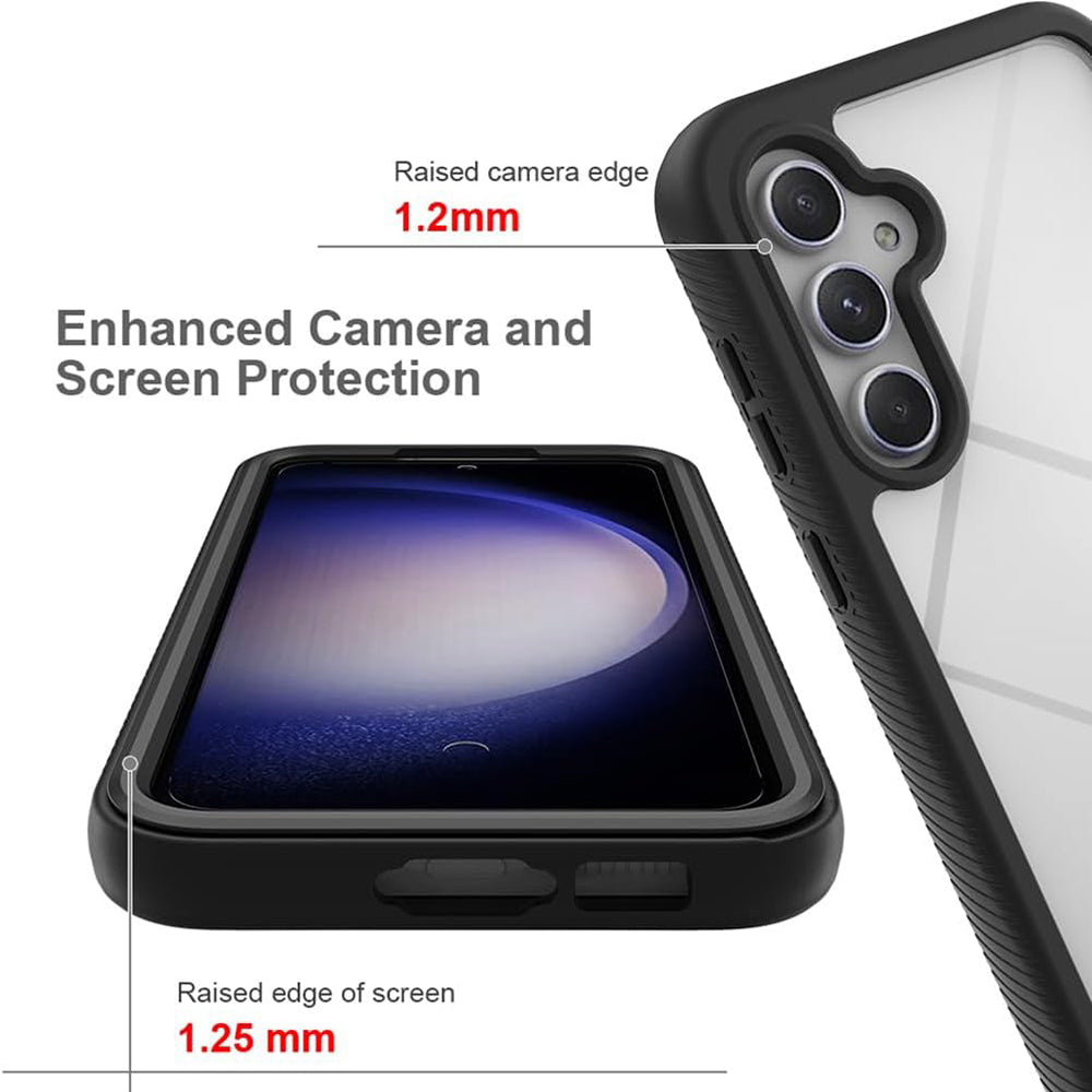 Futrola za Samsung Galaxy S23 FE S711, Techsuit, Defense360 Pro, Crna