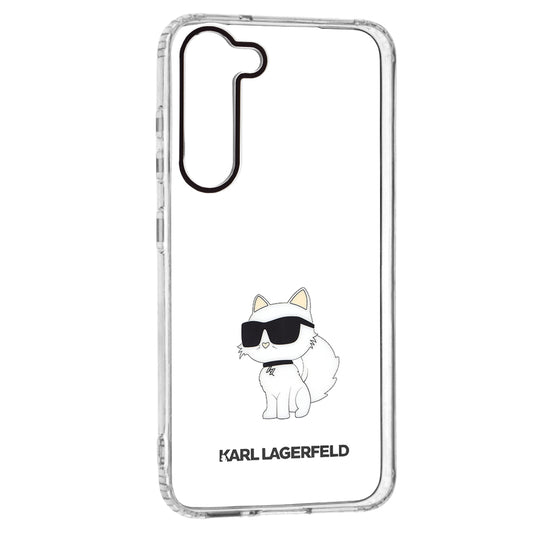 Futrola za Samsung Galaxy S23+ S916, Karl Lagerfeld, Ikonik Choupette, Providna