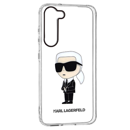 Futrola za Samsung Galaxy S23+ S916, Karl Lagerfeld, Ikonik Karl, Providna