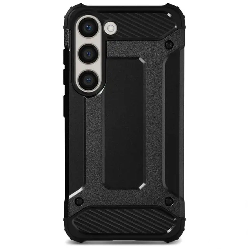 Futrola za Samsung Galaxy S23+ S916, Techsuit, Hybrid Armor, Crna