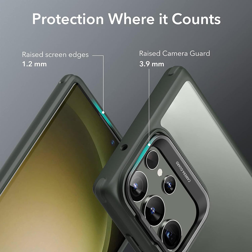 Futrola za Samsung Galaxy S23 Ultra S918, ESR, Classic Kickstand, Transparentno Zelena