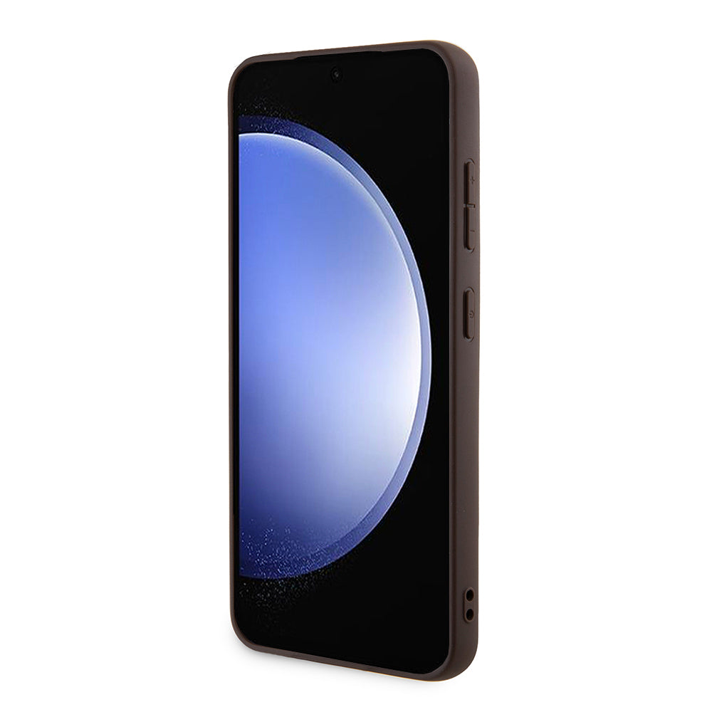 Futrola za Samsung Galaxy S24+ S926, Guess, 4G Stripe, Braon