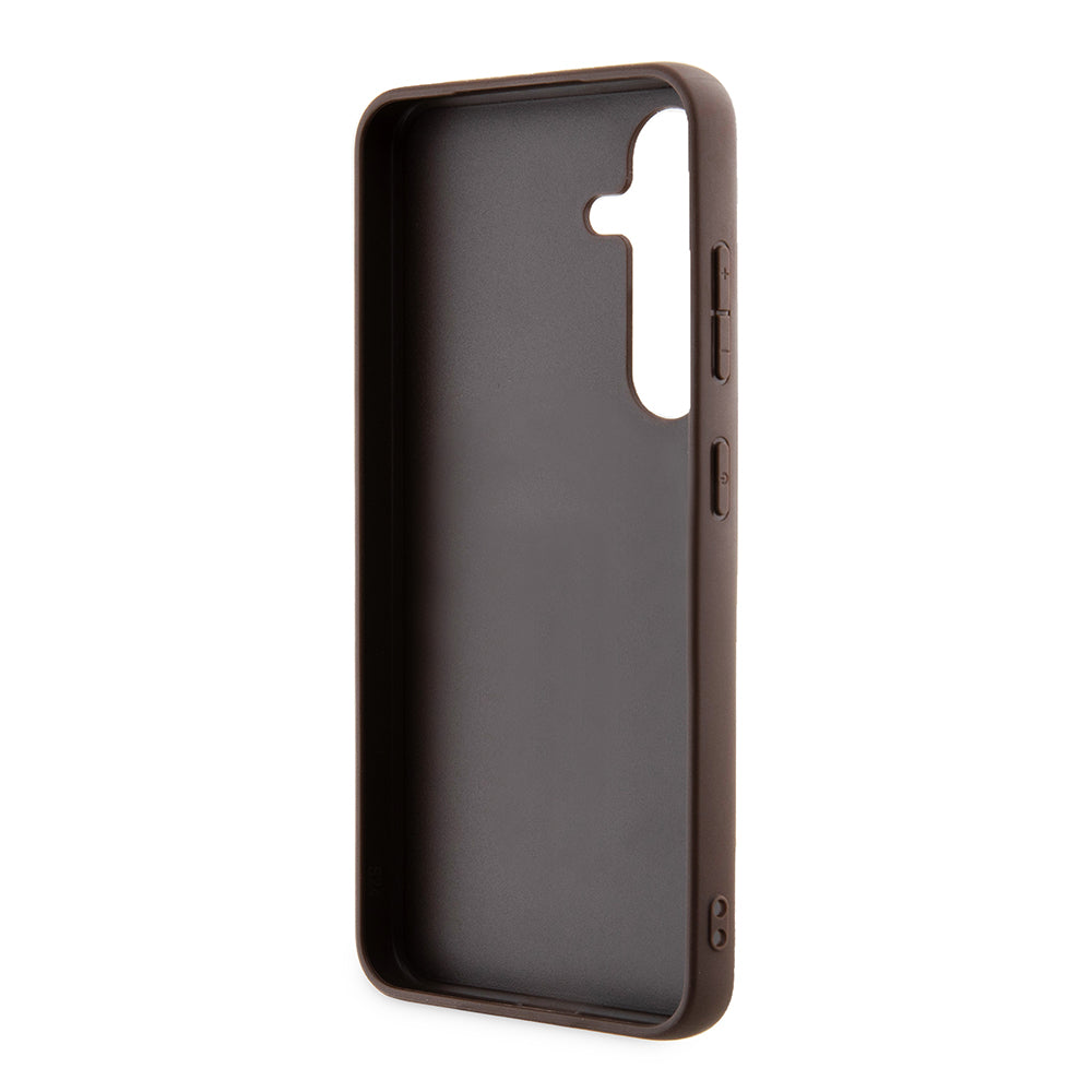 Futrola za Samsung Galaxy S24+ S926, Guess, 4G Stripe, Braon