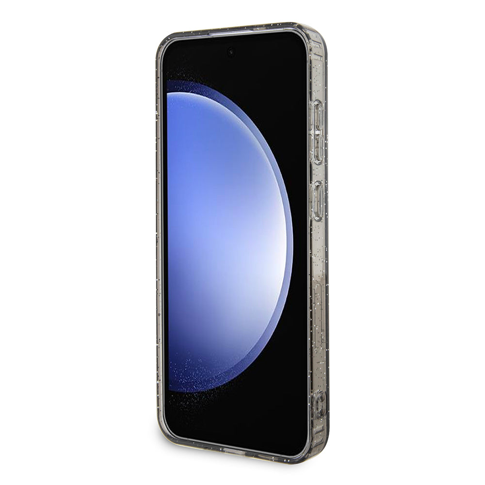 Futrola za Samsung Galaxy S24+ S926, Karl Lagerfeld, Glitter Karl & Choupette, Crna Providna