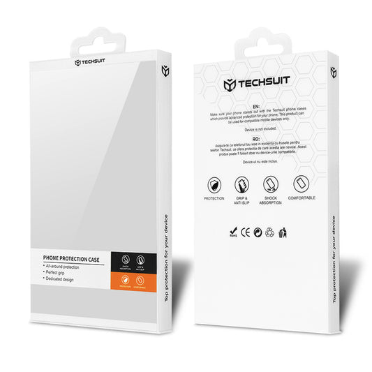 Futrola za Samsung Galaxy S24+ S926, Techsuit, Carbonite FiberShell, Crvena