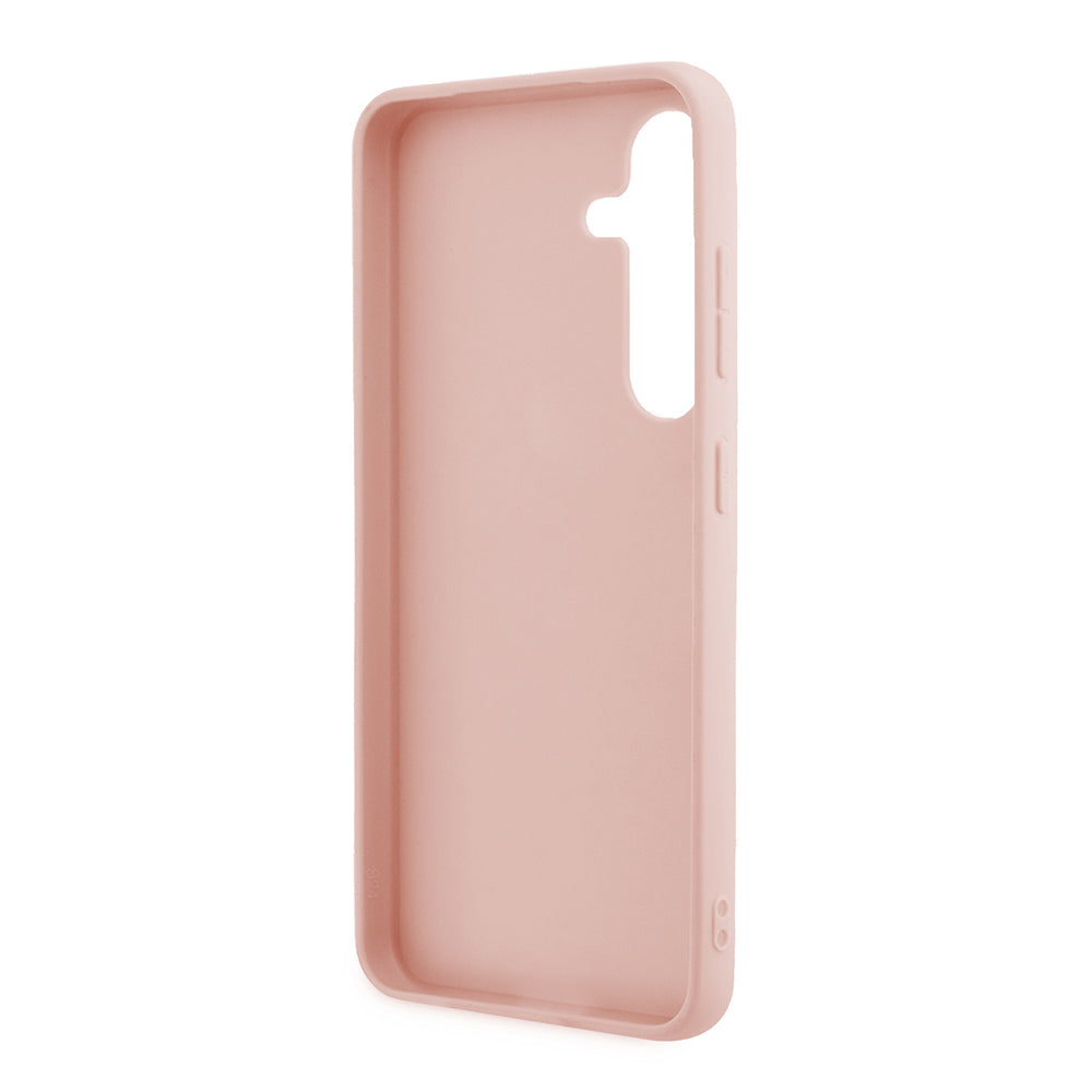 Futrola za Samsung Galaxy S24 S921, Guess, Glitter Script, Roze