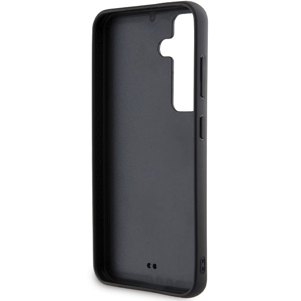 Futrola za Samsung Galaxy S24 S921, Karl Lagerfeld, Rhinestone Metal Plate, Srebrna