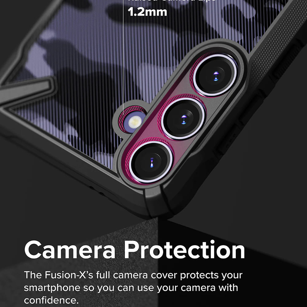 Futrola za Samsung Galaxy S24 S921, Ringke, Fusion X, Crna
