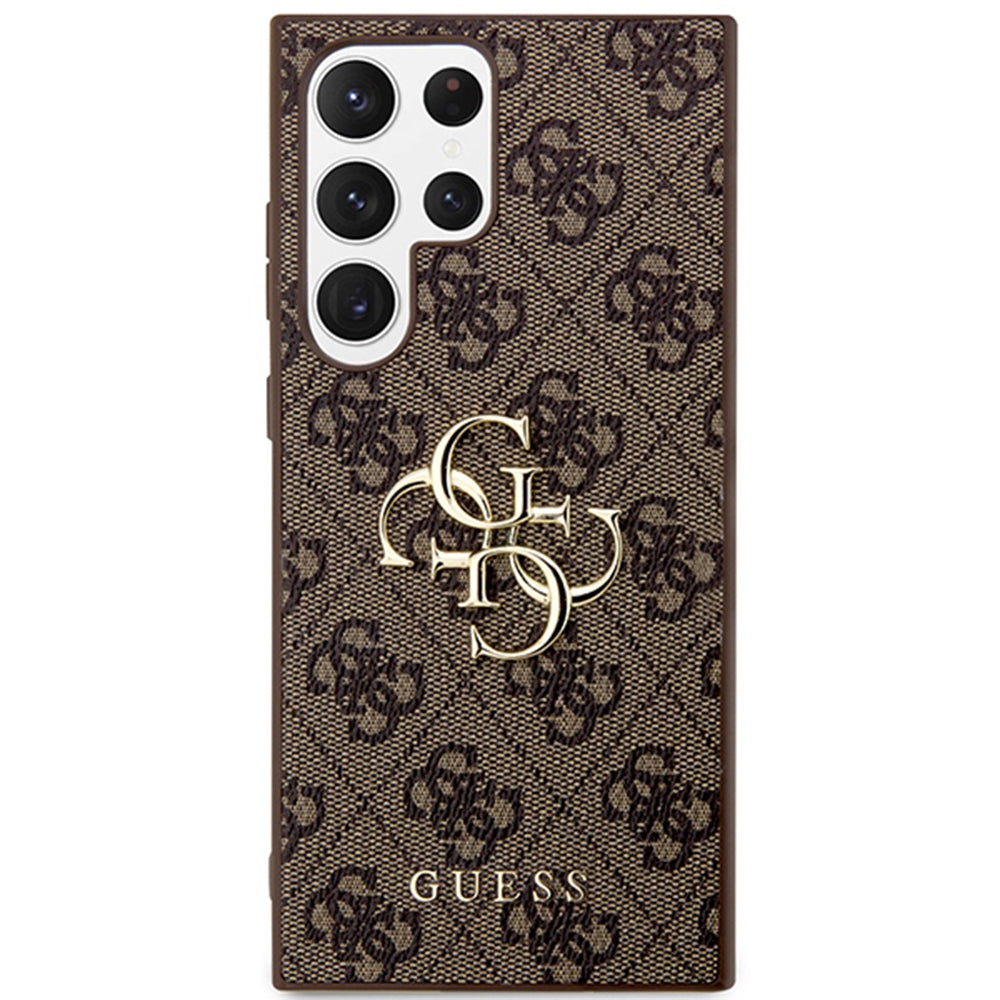 Futrola za Samsung Galaxy S24 Ultra S928, Guess, 4G Big Logo, Braon