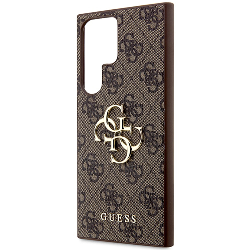 Futrola za Samsung Galaxy S24 Ultra S928, Guess, 4G Big Logo, Braon
