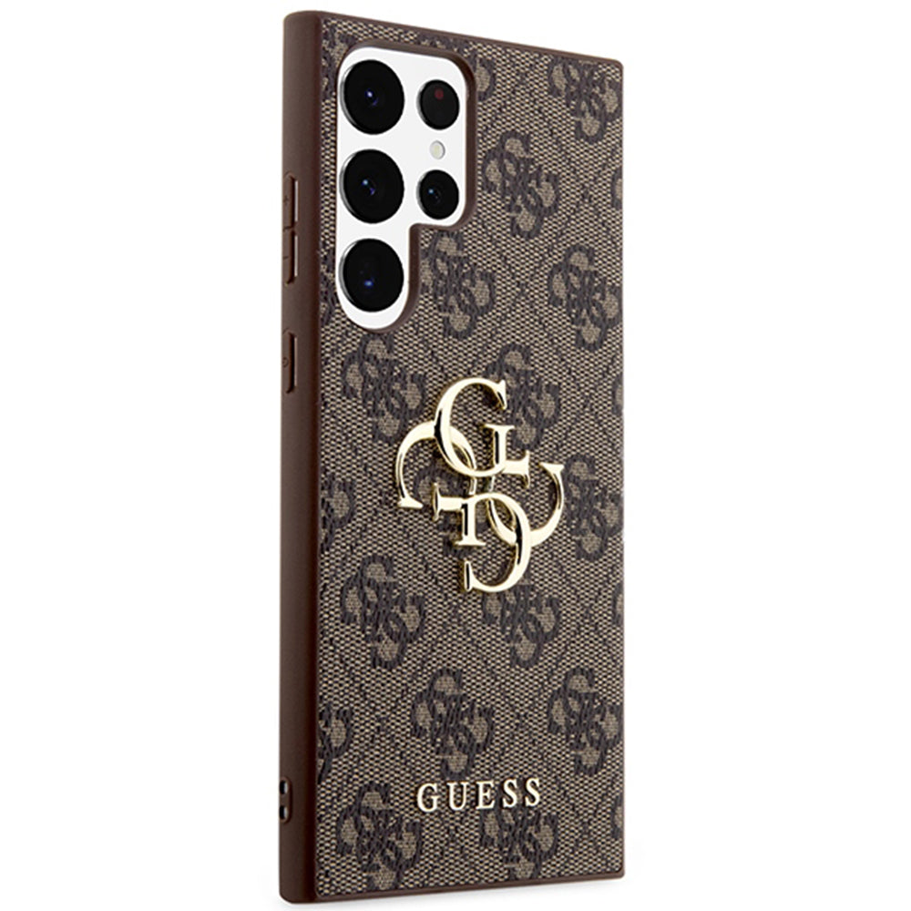 Futrola za Samsung Galaxy S24 Ultra S928, Guess, 4G Big Logo, Braon