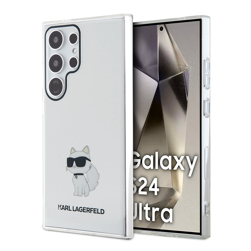Futrola za Samsung Galaxy S24 Ultra S928, Karl Lagerfeld, IML Luxury Choupette, Providna