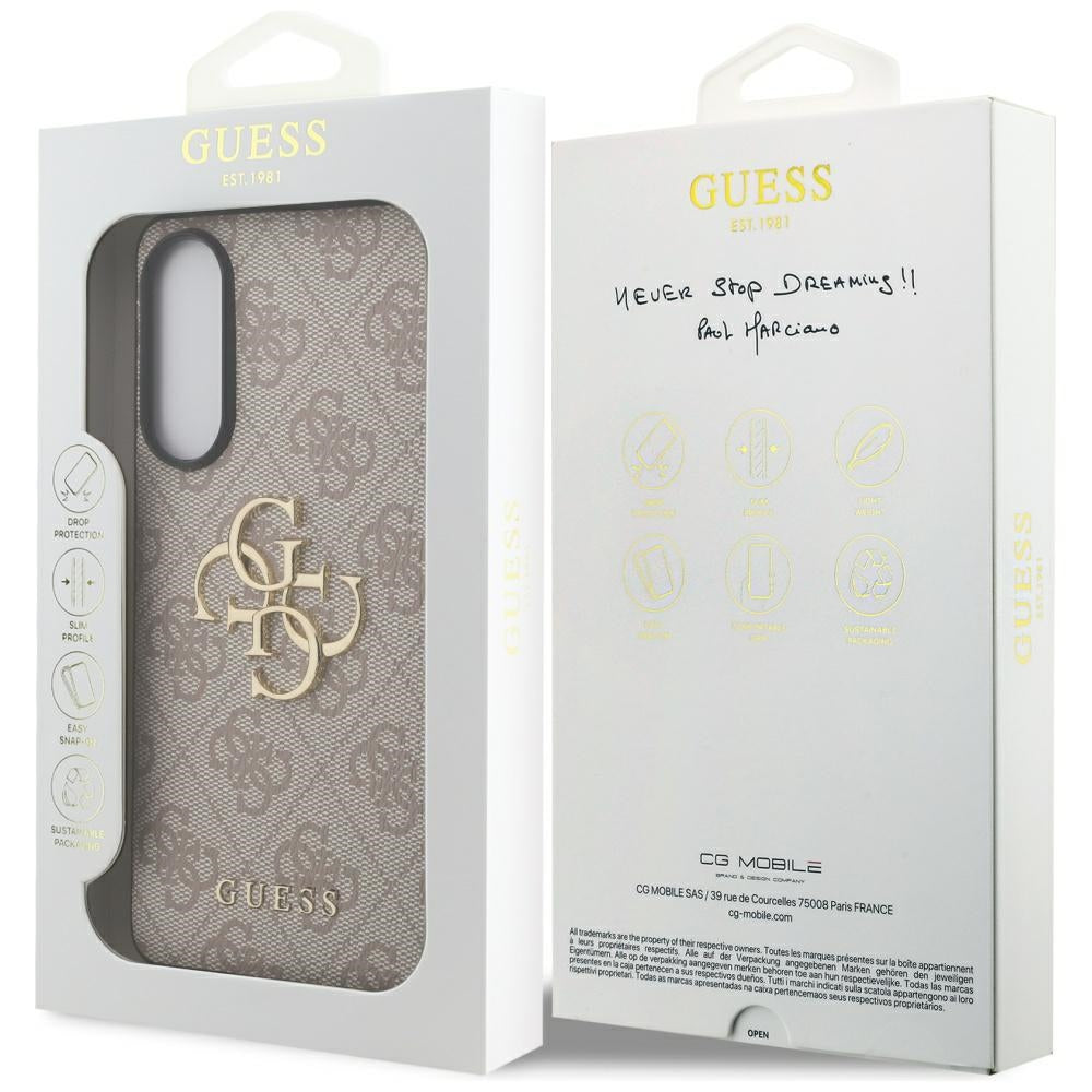 Futrola za Samsung Galaxy S25 Edge S937, Guess, Big 4G Logo Classic, Roze