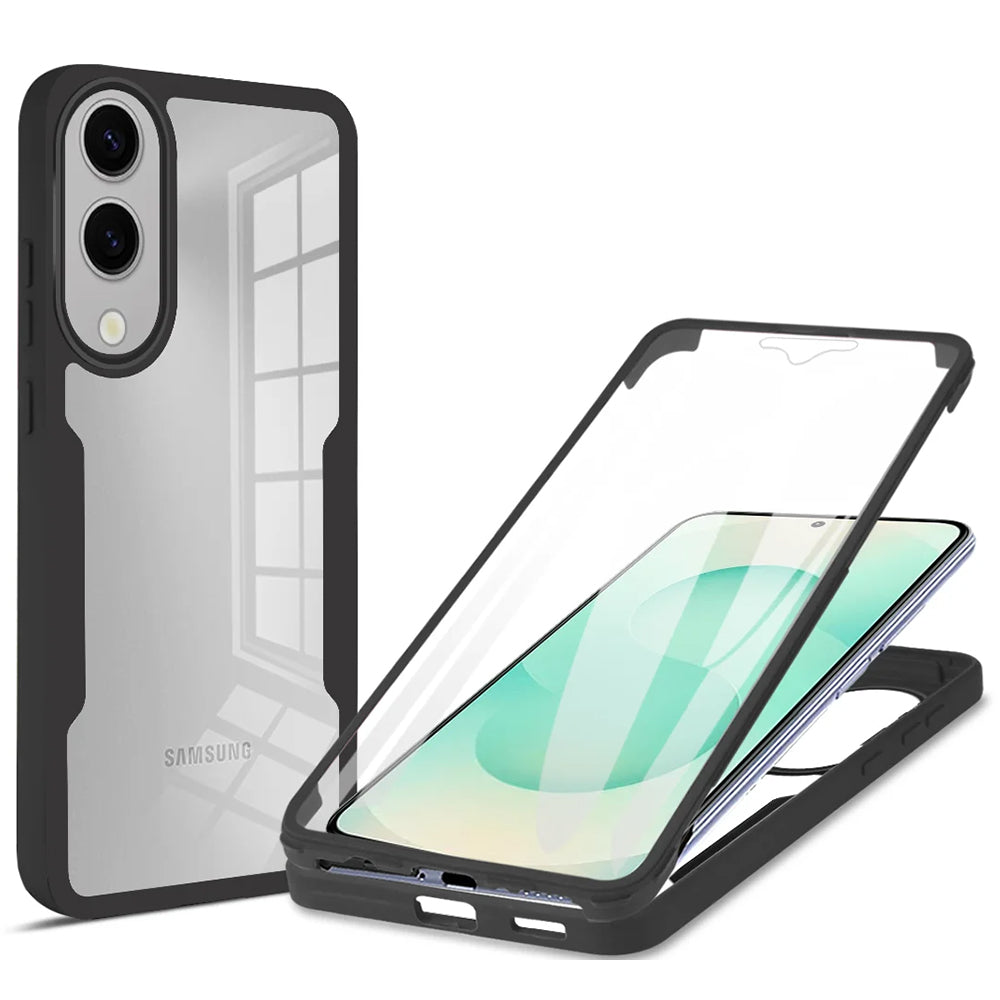 Futrola za Samsung Galaxy S25 Edge S937, Techsuit, ColorVerse 360, Crna