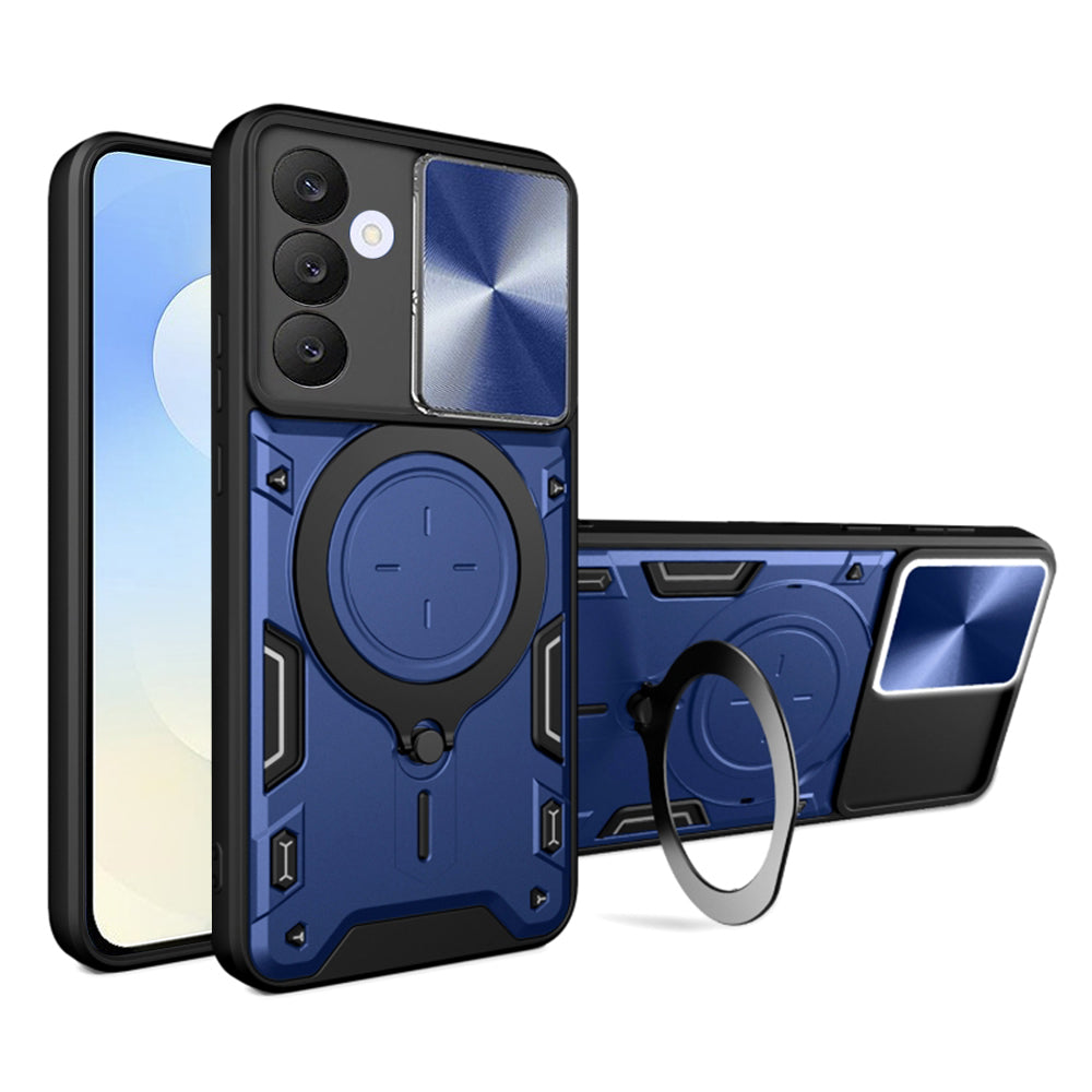 Futrola za Samsung Galaxy S25 FE, Techsuit, CamGuard Pro, Plava