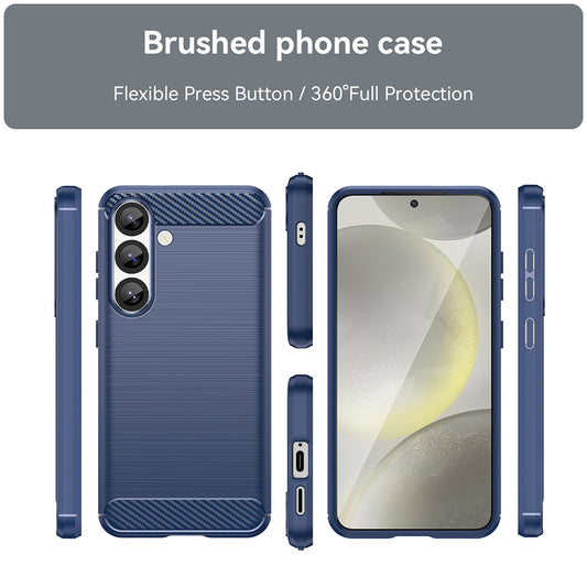 Futrola za Samsung Galaxy S25+ S936, Techsuit, Karbon, Plava