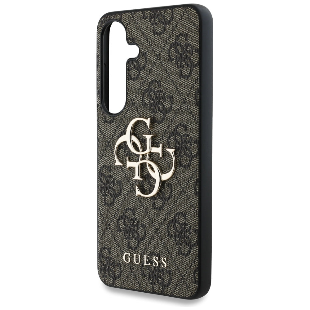 Futrola za Samsung Galaxy S25 S931, Guess, 4G Big Logo, Braon