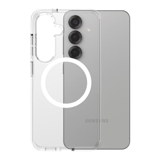 Futrola za Samsung Galaxy S25 S931, PanzerGlass, Care Urban Combat, Bela Transparentna