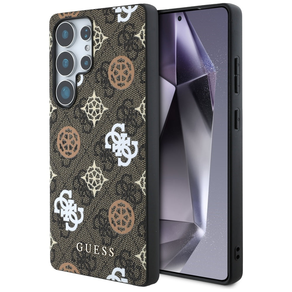 Futrola za Samsung Galaxy S25 Ultra S938, Guess, 4G Peony, Braon