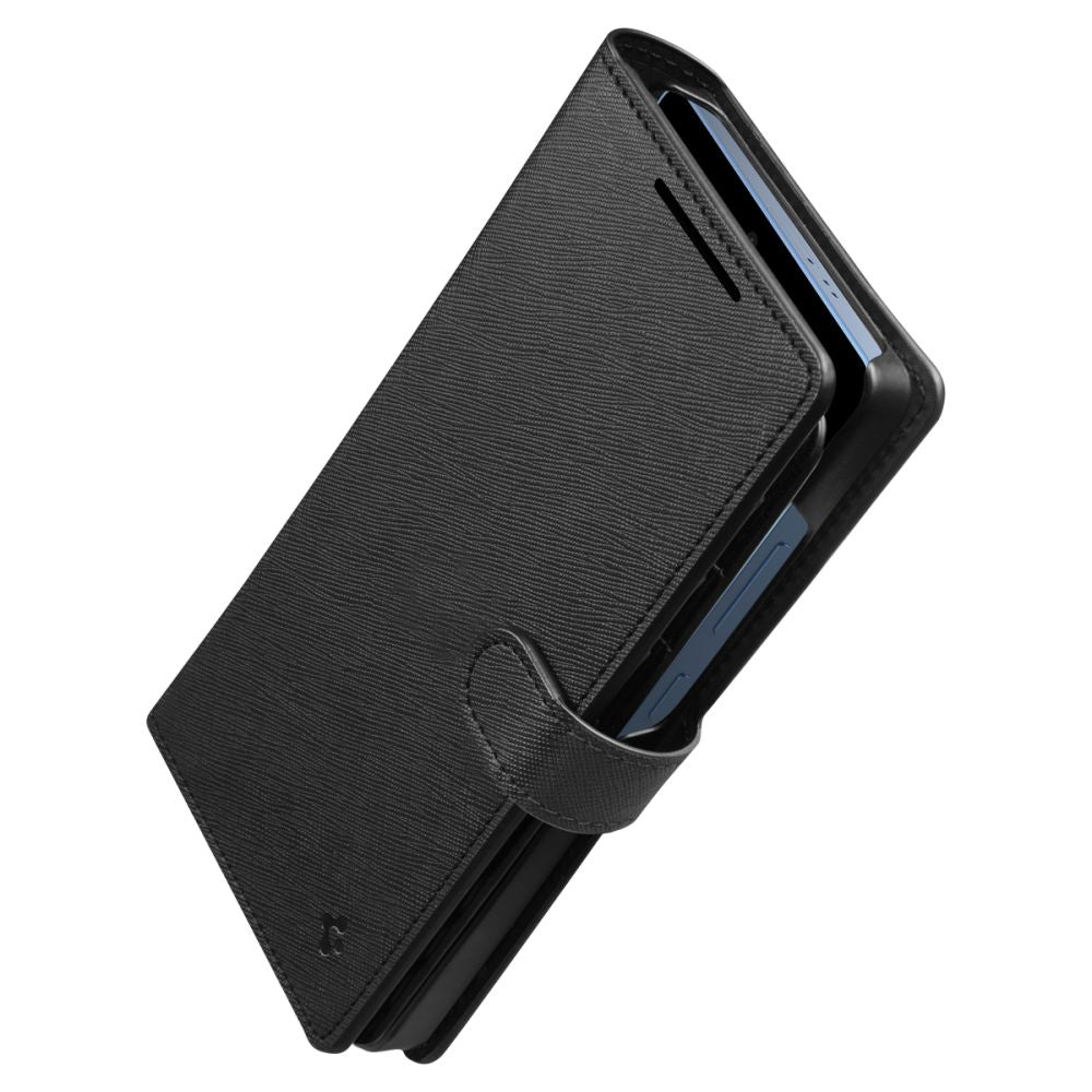 Futrola za Samsung Galaxy S25 Ultra S938, Spigen, Wallet S, Crna ACS09124