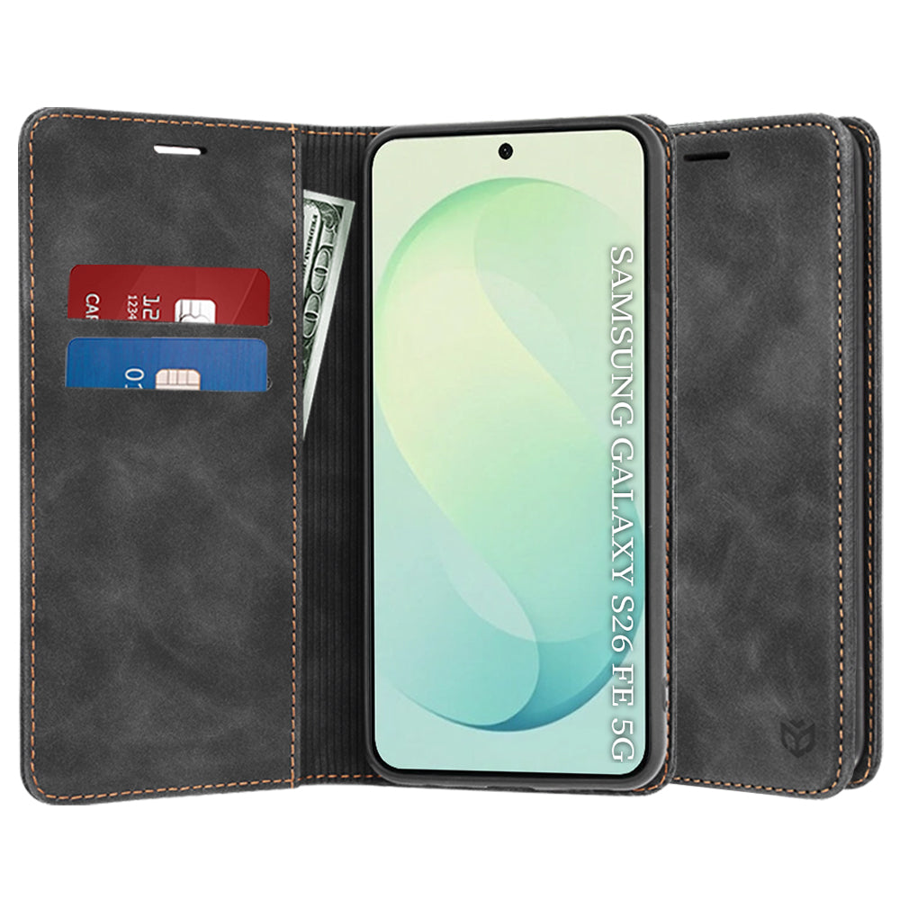 Futrola za Samsung Galaxy S26 FE S741 / S25 FE, Techsuit, Confy, Crna