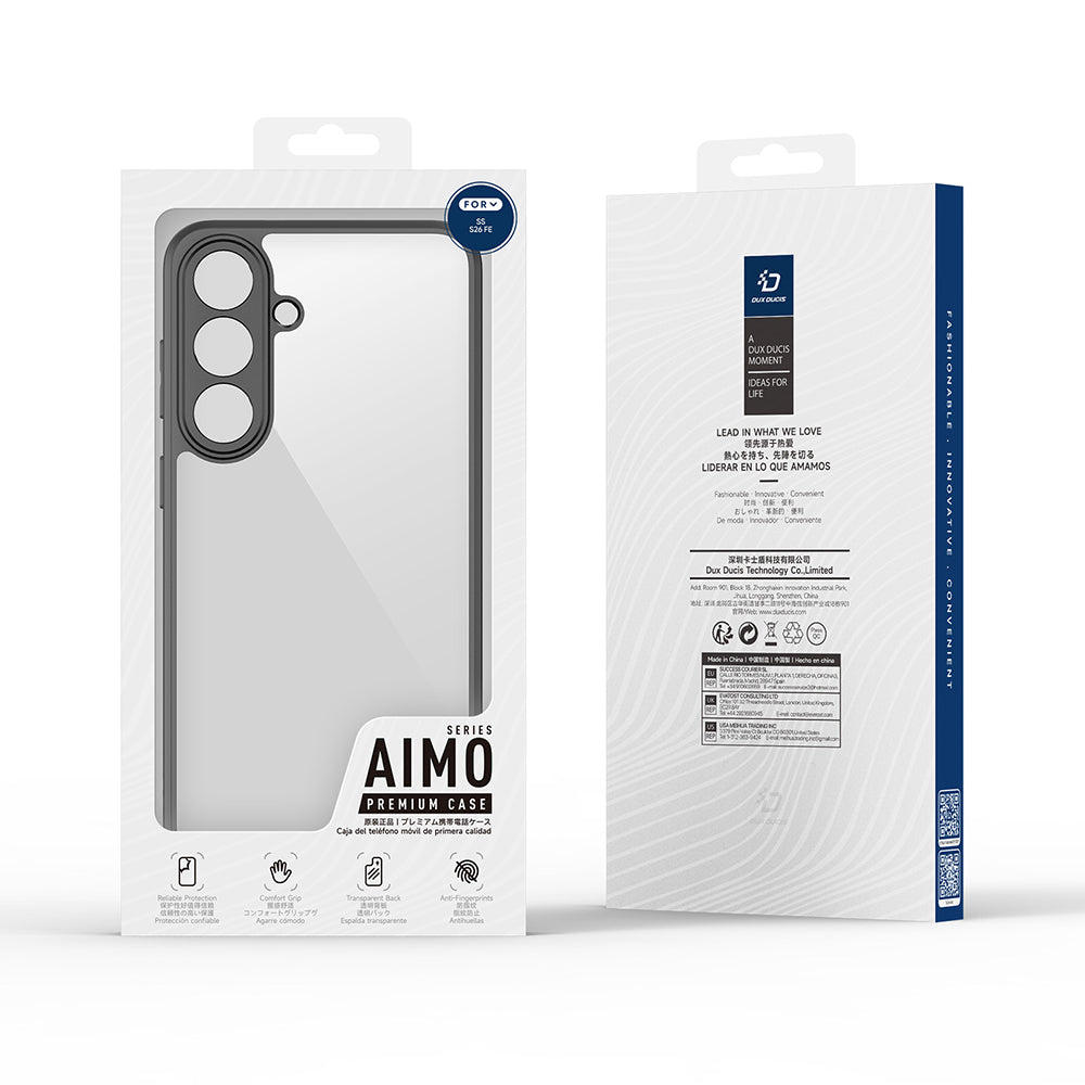 Maska za Samsung Galaxy S26 FE S741, DUX DUCIS, Aimo, crna