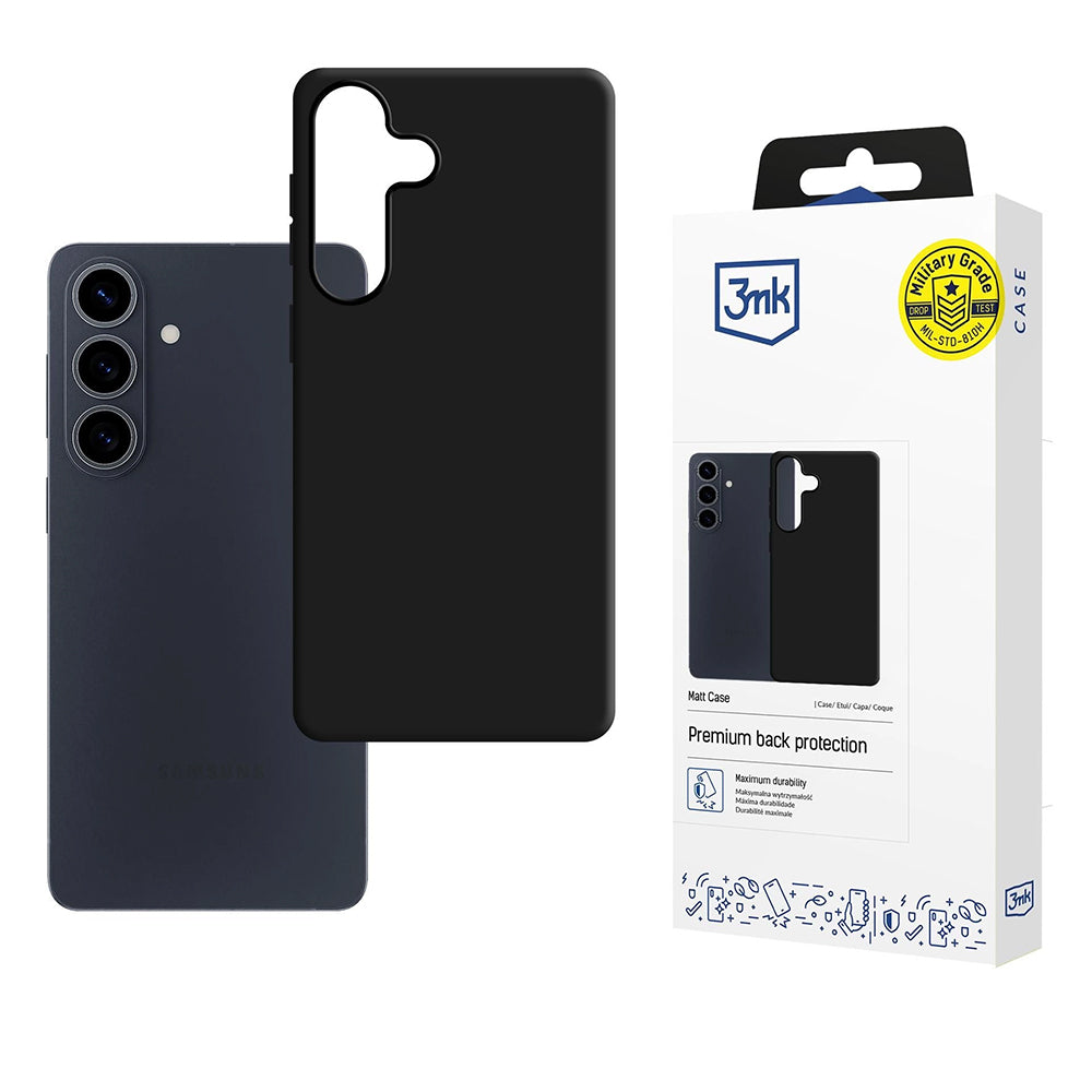 Futrola za Samsung Galaxy S26 Plus S947, 3MK, Crna Mat