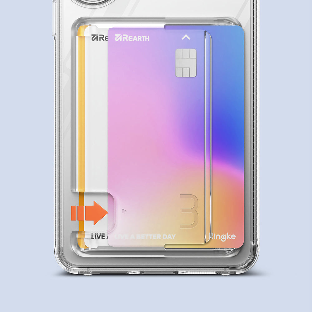 Futrola za Samsung Galaxy S26 Plus S947, Ringke, Fusion Card, Transparentna