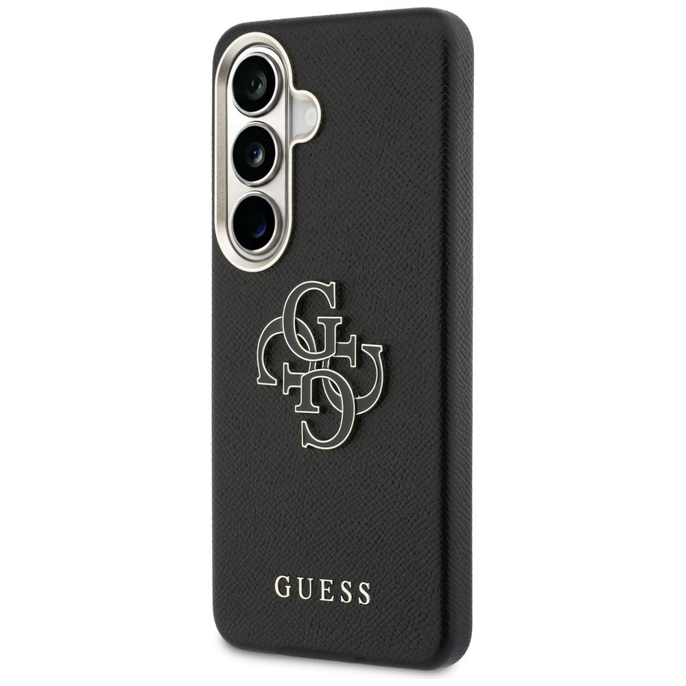 Futrola za Samsung Galaxy S26 Plus S947, Guess, 4G Grained Big and Classic Logo, Crna