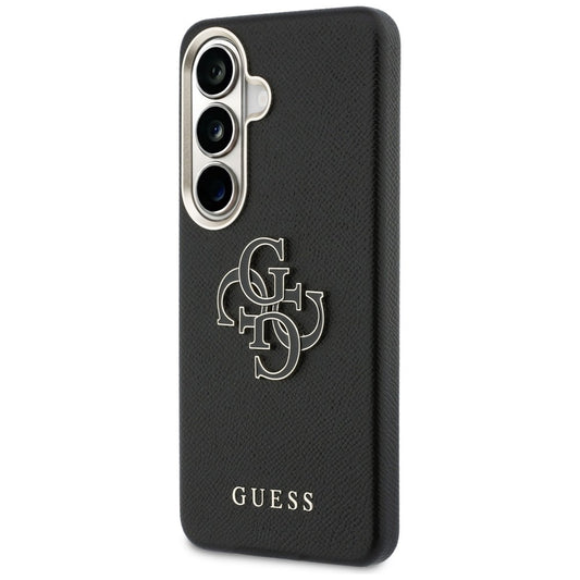 Futrola za Samsung Galaxy S26 Plus S947, Guess, 4G Grained Big and Classic Logo, Crna