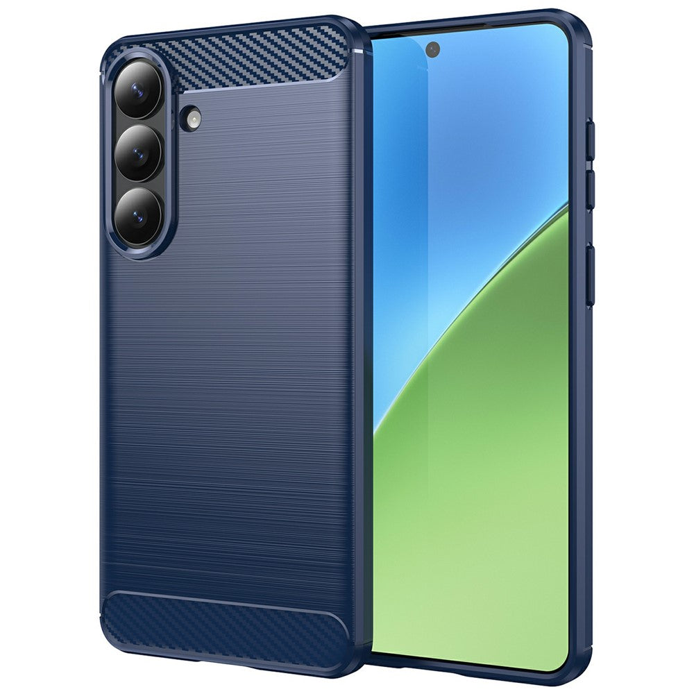 Futrola za Samsung Galaxy S26 Plus S947, Techsuit, Karbon, Plava