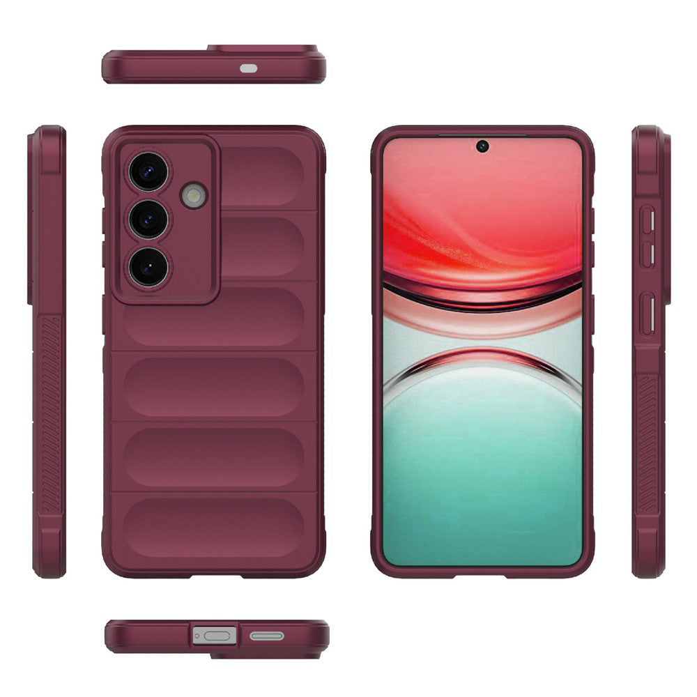 Futrola za Samsung Galaxy S26 Plus S947, Techsuit, Magic Shield, Višnja